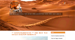 Desktop Screenshot of livingmarruecos.com